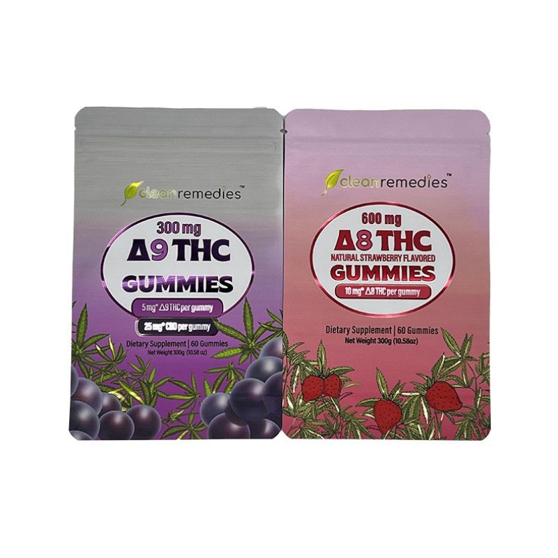 Clean Remedies Delta 9 1200mg Big Candy Mylar Bags